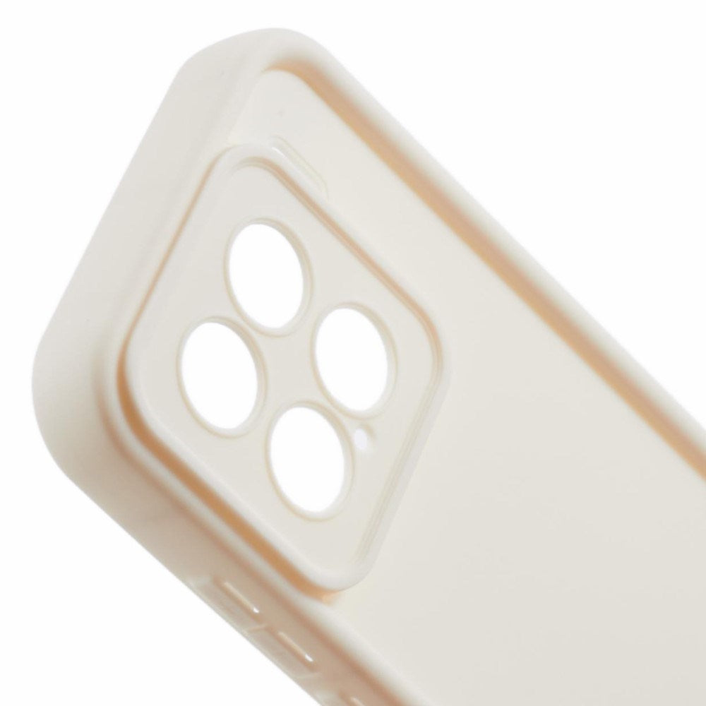 EIDERWOOD - Xiaomi 15 - Anti-Slip Fleksibelt Plastik Cover - Hvid