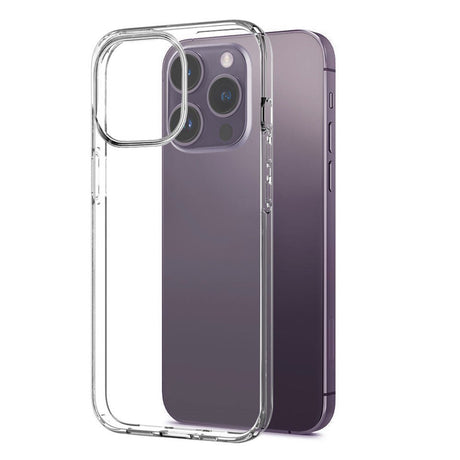 iPhone 14 Pro NORTHJO 360° Protection Set inkl. Cover & Skærmbeskyttelse & Kameralinsebeskyttelse - Gennemsigtig