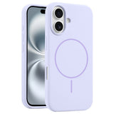 EIDERWOOD iPhone 16 Silikone Mobil Cover - MagSafe Kompatibel - Beige