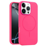 EIDERWOOD iPhone 16 Pro Max Silikone Mobil Cover - MagSafe Kompatibel - Pink