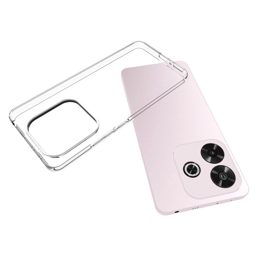 EIDERWOOD - Xiaomi Redmi Note 14 (5G) - Fleksibelt Plastik Cover - Gennemsigtig