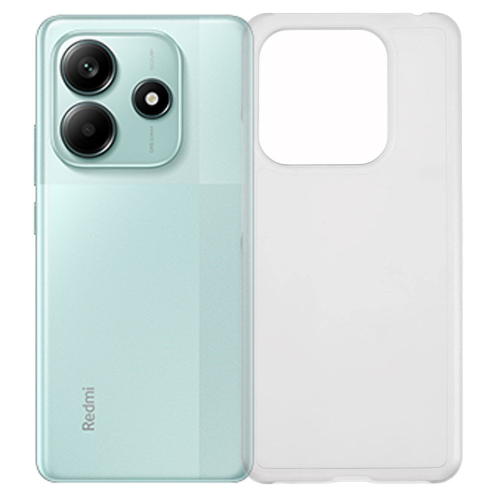 EIDERWOOD - Xiaomi Redmi Note 14 (5G) Hårdt Plastik Cover - Gennemsigtig