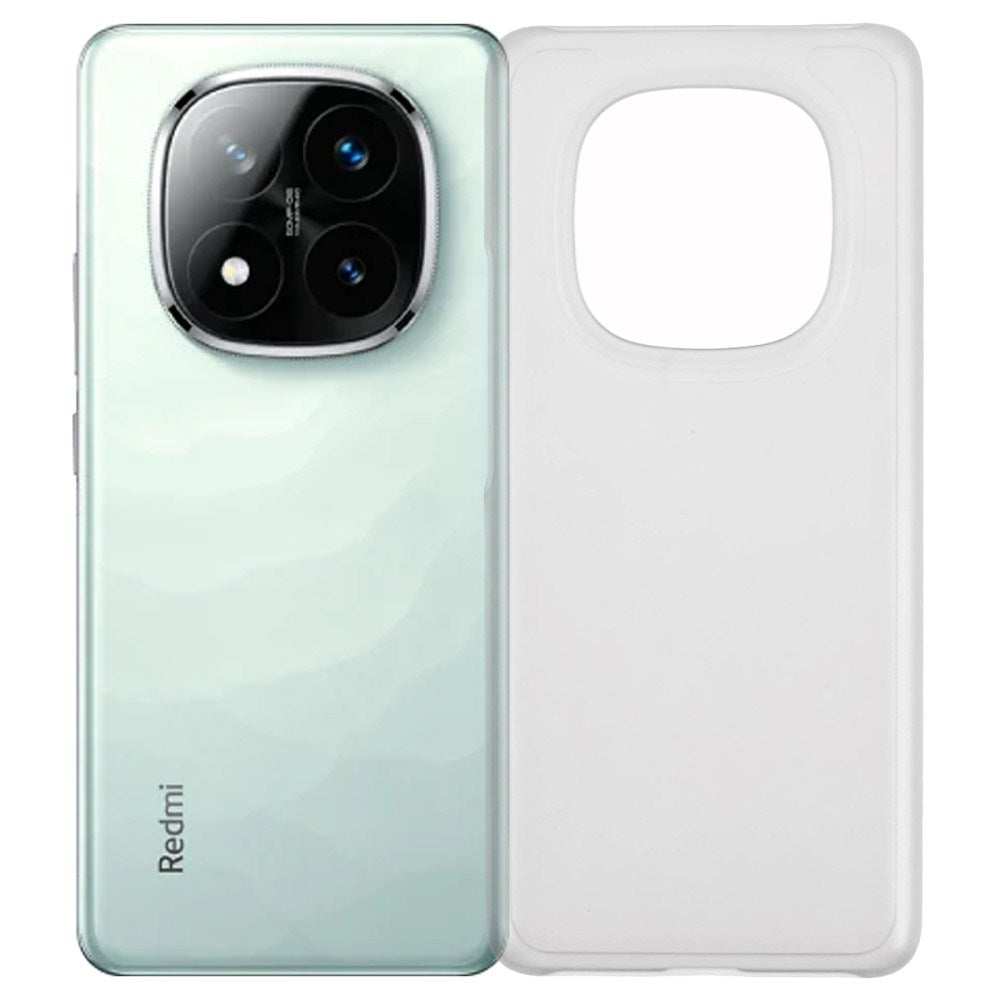 EIDERWOOD - Xiaomi Redmi Note 14 Pro+ Hårdt Plastik Cover - Gennemsigtig