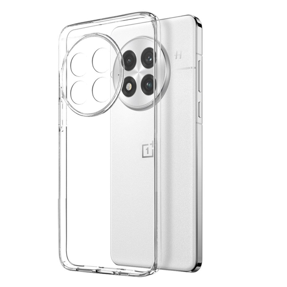 OnePlus 13 Cover m. Skærmbeskyttelse - 2-in-1 Pakke - Gennemsigtig