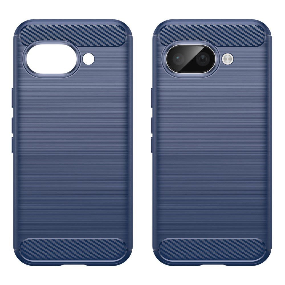 EIDERWOOD Google Pixel 9a Brushed Carbon Mobil Cover - Blå