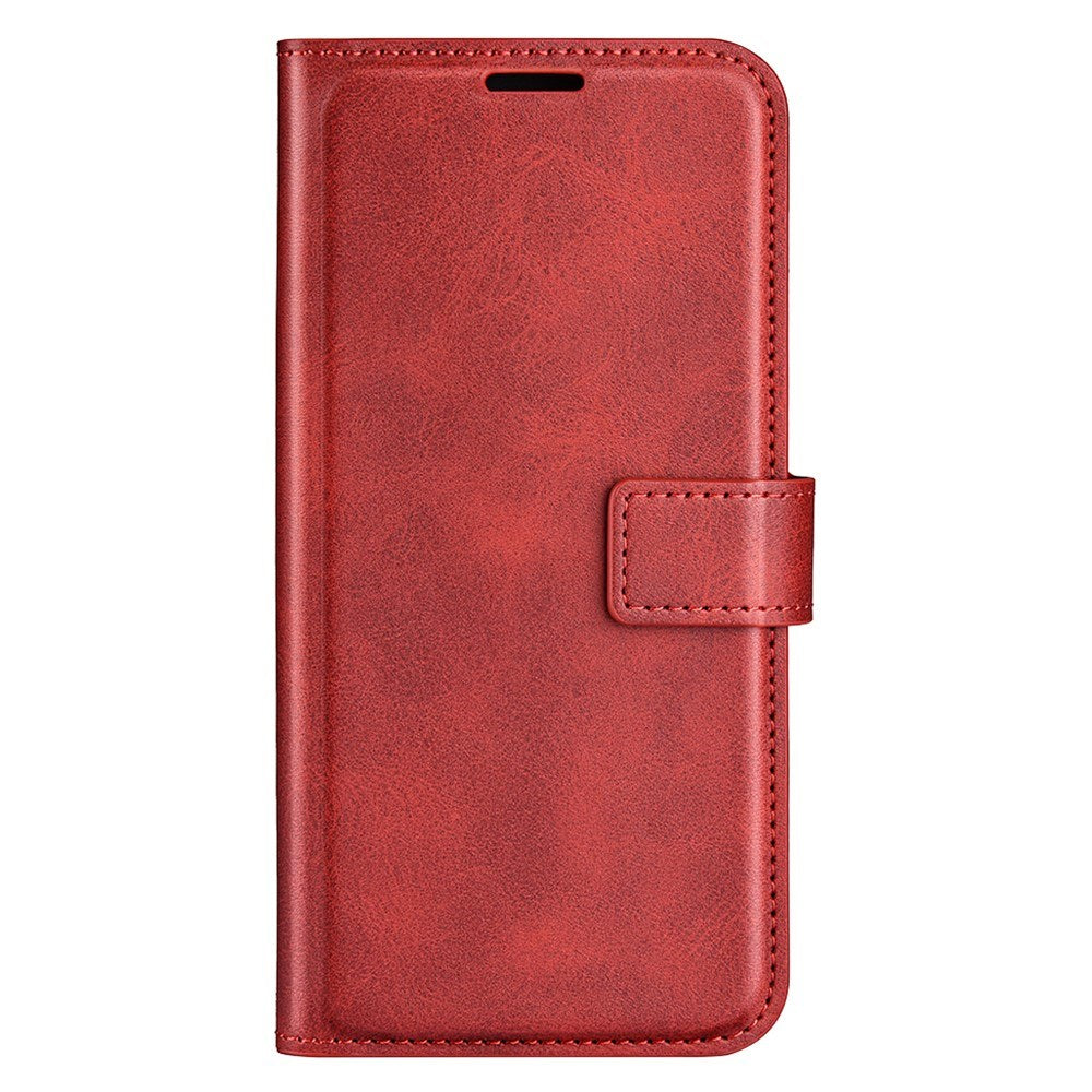 EIDERWOOD OnePlus 13 Wallet Flip Cover - Læder m. Pung - Rød