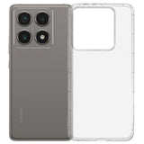 EIDERWOOD - Xiaomi 14T Pro - Fleksibelt Plastik Bagside Cover - Gennemsigtig