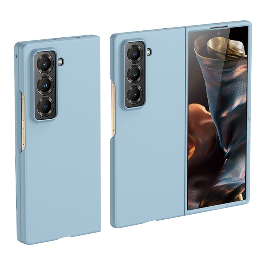 EIDERWOOD Samsung Galaxy Z Fold Special Hård Plastik Mobil Cover - Lyseblå