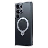 TORRAS - Samsung Galaxy S25 Ultra - Hybrid Cover m. Kickstand - MagSafe Kompatibel - Gennemsigtig