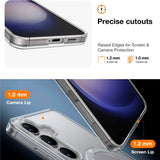 TORRAS - Samsung Galaxy S25 - Hybrid Cover m. Kickstand - MagSafe Kompatibel - Gennemsigtig