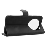 EIDERWOOD - Huawei Mate 70 - Kunstlæder Flip Cover m. Kortholder & Ståfunktion - Sort