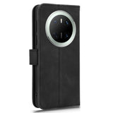 EIDERWOOD - Huawei Mate 70 - Kunstlæder Flip Cover m. Kortholder & Ståfunktion - Sort