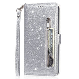 EIDERWOOD - Samsung Galaxy A56 (5G) - Glimmer Flip Cover m. Lynlåslomme & Ståfunktion - Sølv