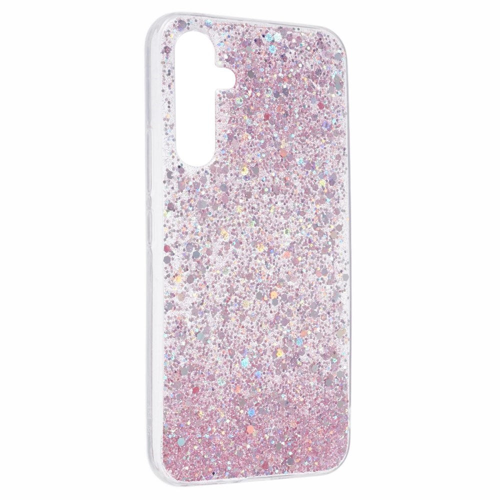 EIDERWOOD - Samsung Galaxy A26 (5G) - Fleksibelt Plastik Cover m. Glimmer - Lyserød