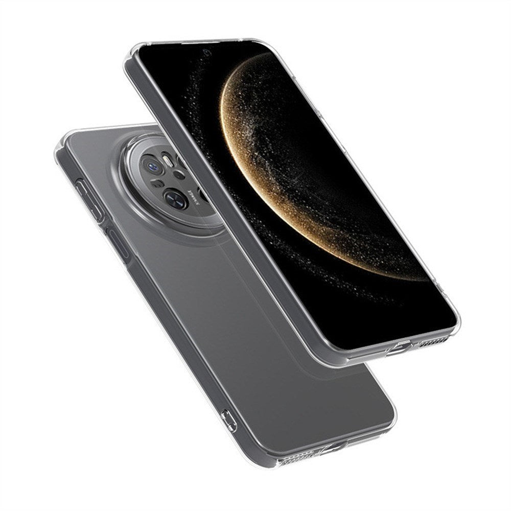 EIDERWOOD - Huawei Mate 70 - Fleksibelt Plastik Bagside Cover - Gennemsigtig