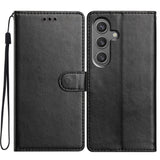 EIDERWOOD - Samsung Galaxy A56 (5G) - Kunstlæder Flip Cover m. Strop - Sort