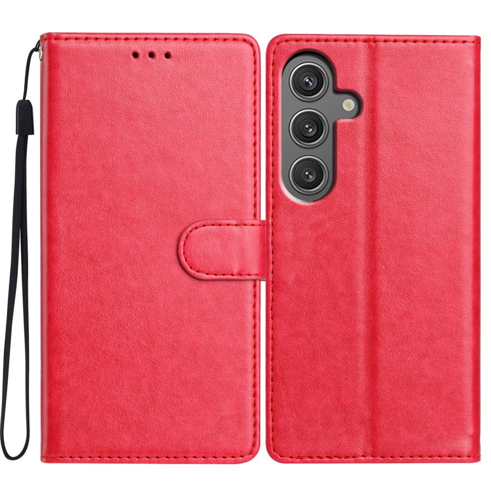 EIDERWOOD - Samsung Galaxy A56 (5G) - Kunstlæder Flip Cover m. Strop - Pink