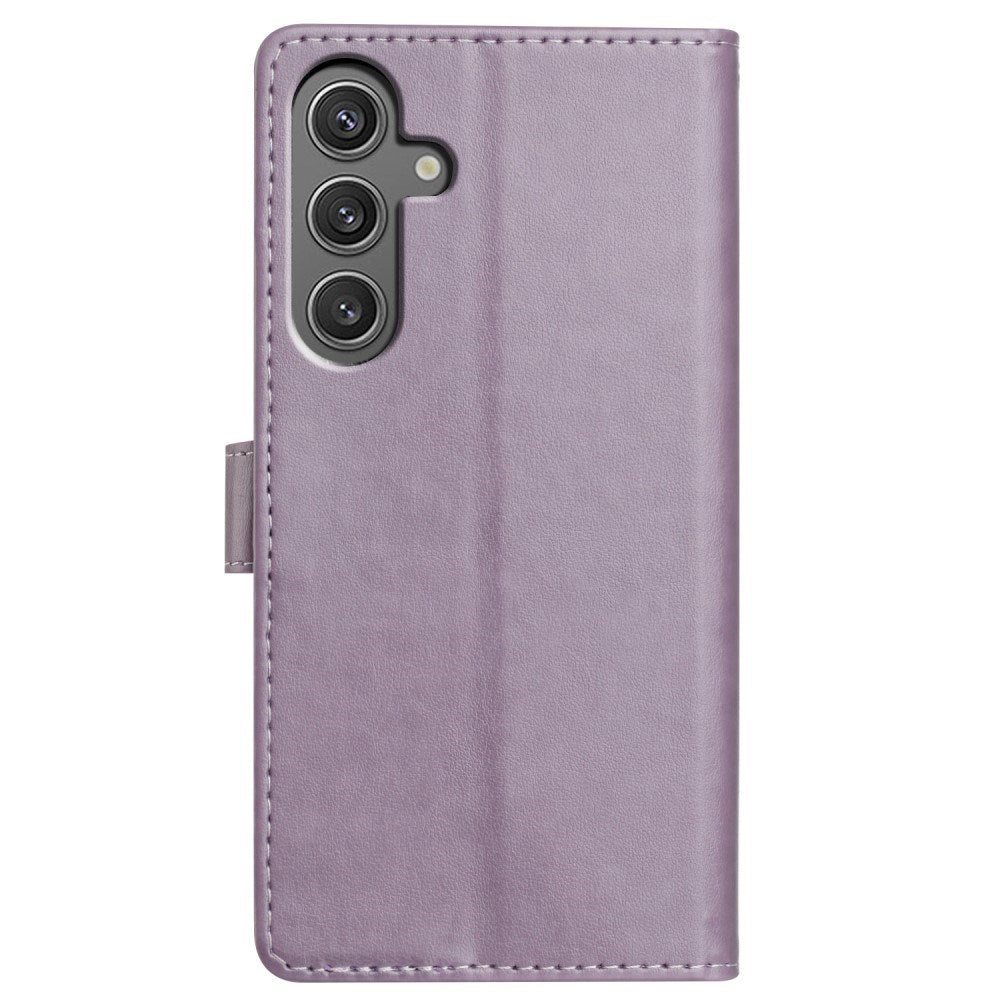 EIDERWOOD - Samsung Galaxy A56 (5G) - Kunstlæder Flip Cover m. Strop - Lilla