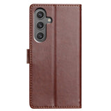 EIDERWOOD - Samsung Galaxy A56 (5G) - Kunstlæder Flip Cover m. Strop - Brun