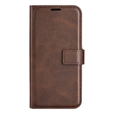 EIDERWOOD - iPhone 16e - Kunstlæder Flip Cover - Brun
