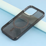 EIDERWOOD - iPhone 16 Pro - Plastik Glitter Cover - MagSafe Kompatibel - Sort