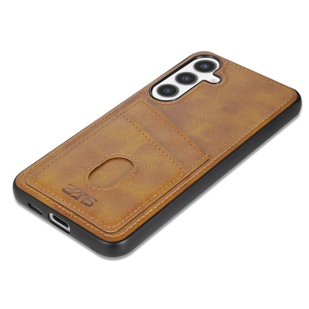 EIDERWOOD - Samsung Galaxy A56 (5G) - Kunstlæder Bagside Cover m. Kortholder - Brun