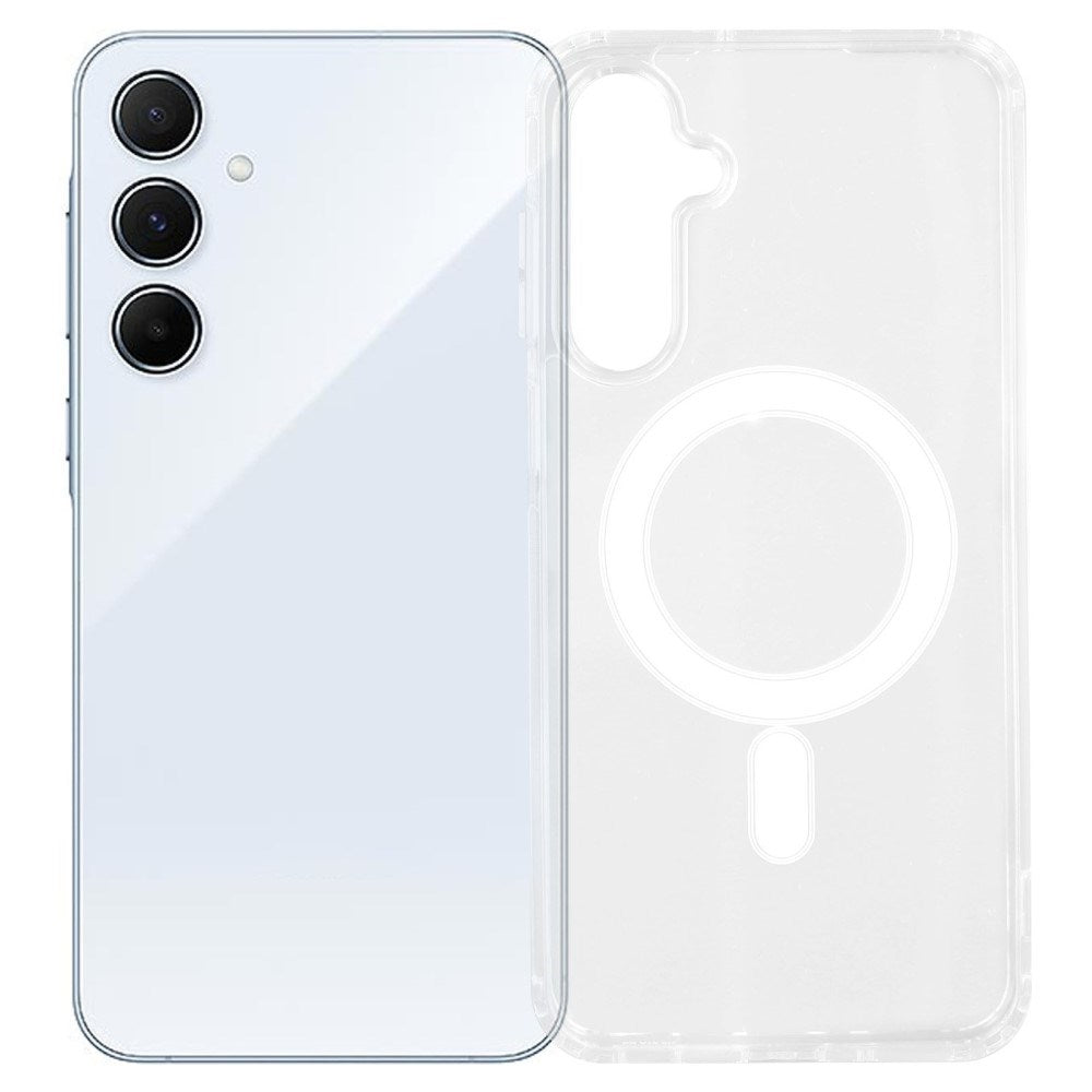 EIDERWOOD - Samsung Galaxy A26 (5G) - Fleksibelt Plastik Cover - MagSafe Kompatibel - Gennemsigtig