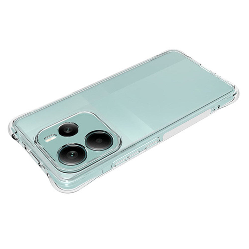 EIDERWOOD - Xiaomi Redmi Note 14 (5G) - Plastik Cover m. Stødabsorberende Hjørner - Gennemsigtig
