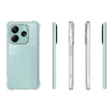 EIDERWOOD - Xiaomi Redmi Note 14 (5G) - Plastik Cover m. Stødabsorberende Hjørner - Gennemsigtig