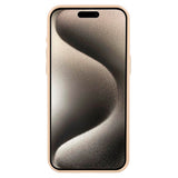 iPhone 15 Pro - EIDERWOOD Plastik Glitter Cover - MagSafe Kompatibel - Guld