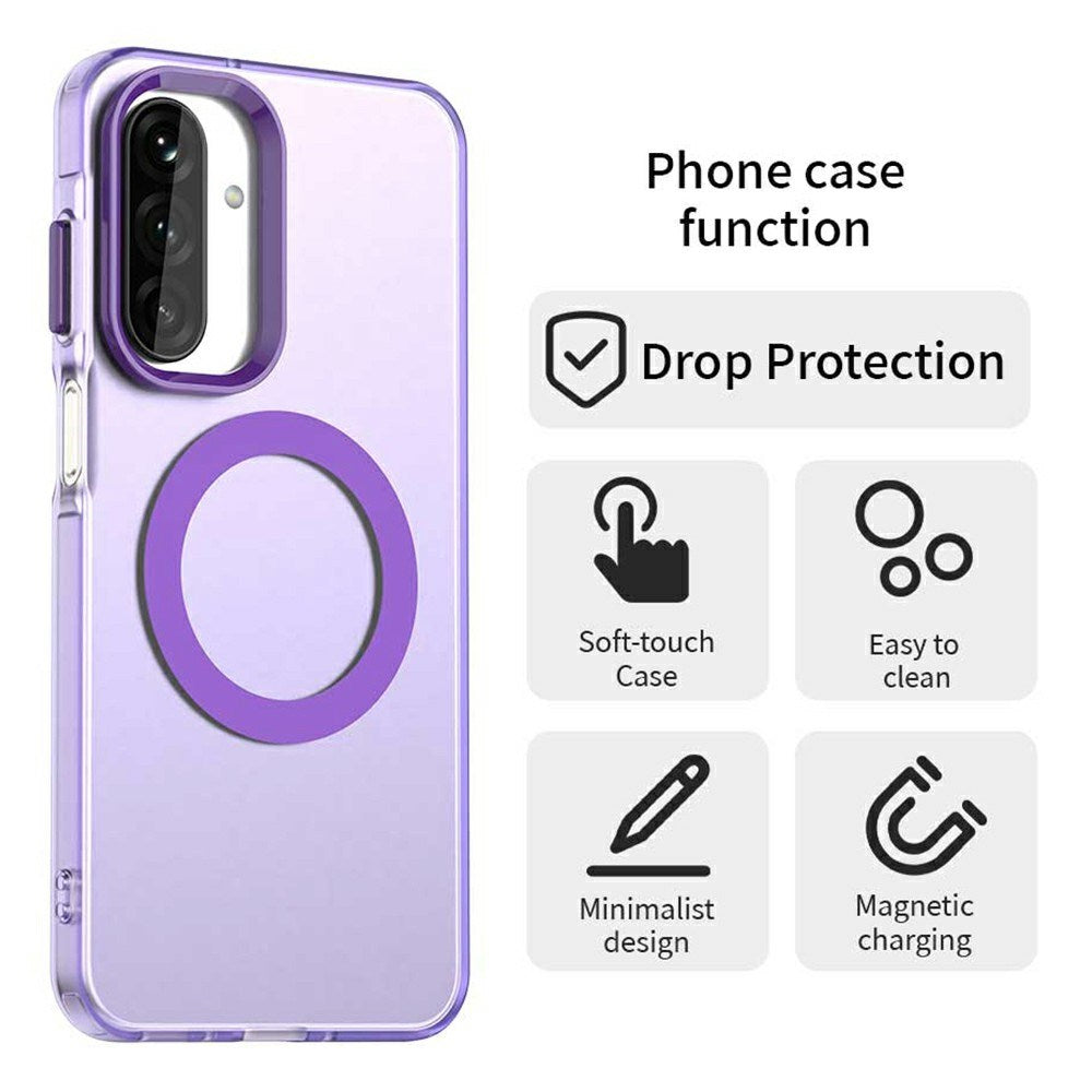 EIDERWOOD Samsung Galaxy A26 5G Cover Anti Drop og MagSafe - Lilla