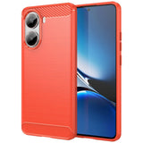 EIDERWOOD Xiaomi Poco X7 Pro Brushed Carbon Mobil Cover - Rød