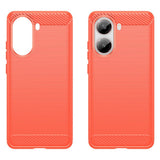 EIDERWOOD Xiaomi Poco X7 Pro Brushed Carbon Mobil Cover - Rød