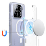 EIDERWOOD - Xiaomi 15 - Fleksibelt Plastik Cover - MagSafe Kompatibel - Gennemsigtig