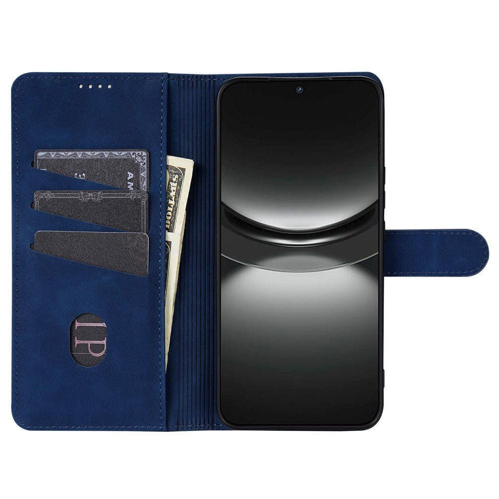 EIDERWOOD - Xiaomi Poco X7 Pro - Kunstlæder Flip Cover m. Kortholder & Ståfunktion - Blå