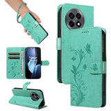 EIDERWOOD OnePlus 13R Flipcover m. Motiv - Kortholder & Ståfunktion - Grøn