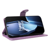 EIDERWOOD OnePlus 13R Flipcover m. Motiv - Kortholder & Ståfunktion - Lilla