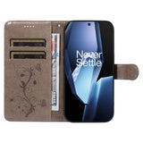 EIDERWOOD OnePlus 13R Flipcover m. Motiv - Kortholder & Ståfunktion - Grå