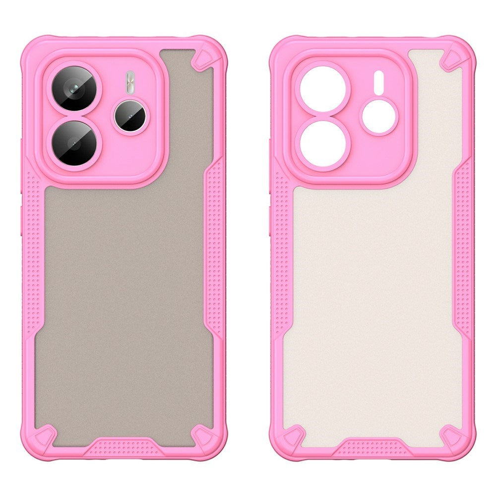 EIDERWOOD - Xiaomi Redmi Note 14 (5G) - Hybrid Plastik Bagside Cover - Lyserød