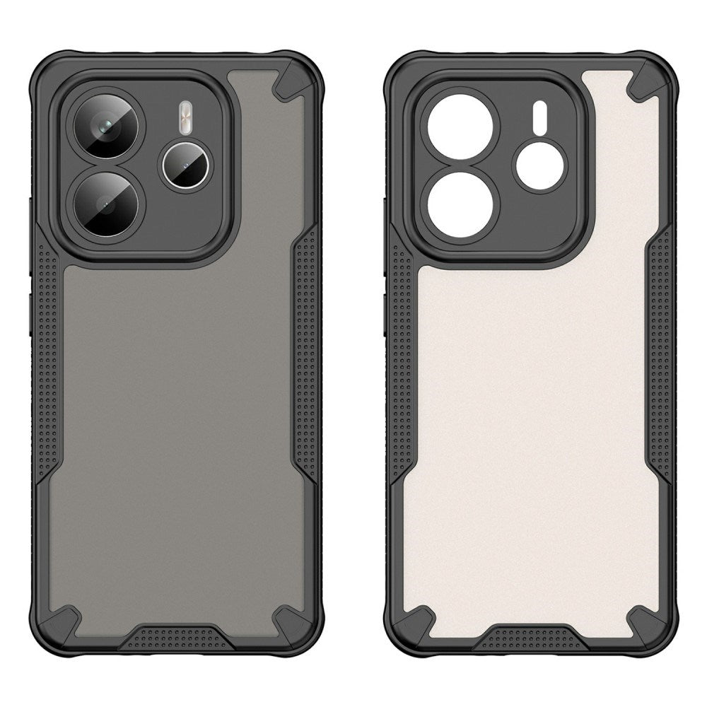 EIDERWOOD - Xiaomi Redmi Note 14 (5G) - Hybrid Plastik Bagside Cover - Sort