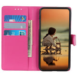 EIDERWOOD Xiaomi Poco X7 Pro Litchi Kunstlæder Flip Cover inkl. Pung - Lyserød