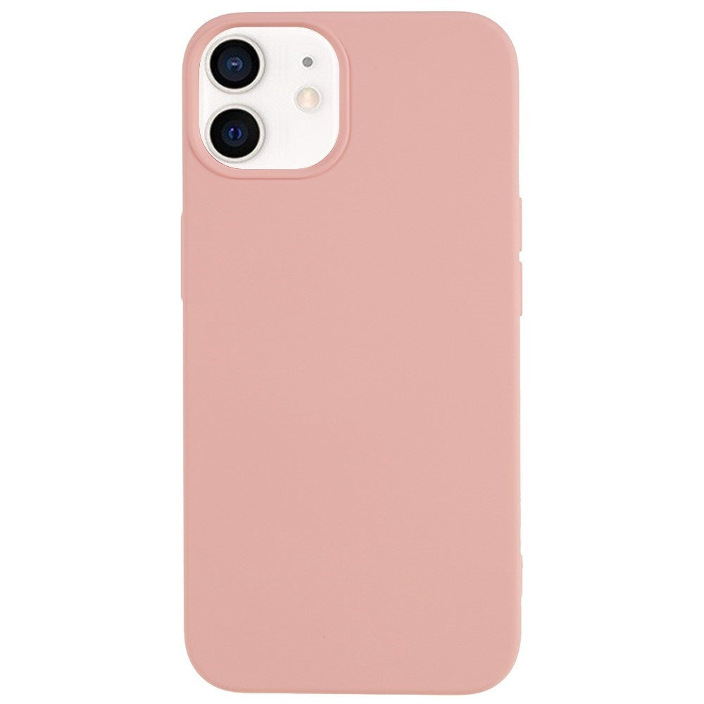 EIDERWOOD iPhone 12 Mini Fleksibelt Plast Mobil Cover - Lyserød