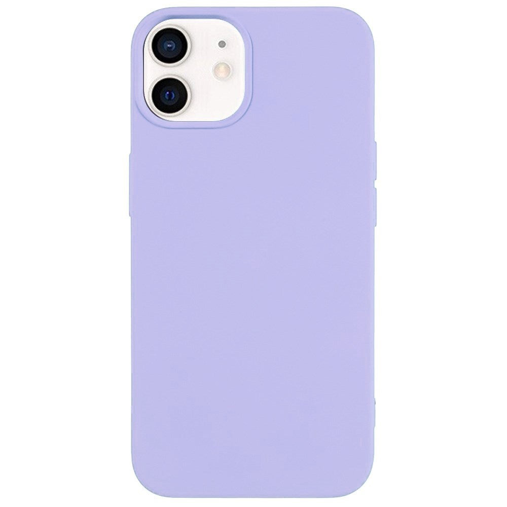 EIDERWOOD iPhone 12 Mini Fleksibelt Plast Mobil Cover - Lilla
