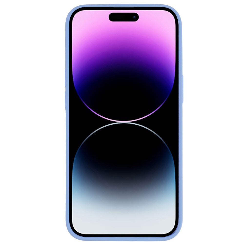 EIDERWOOD iPhone 14 Pro Max Fleksibelt Plast Mobil Cover - Lyseblå