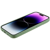 EIDERWOOD iPhone 14 Pro Max Fleksibelt Plast Mobil Cover - Lysegrøn