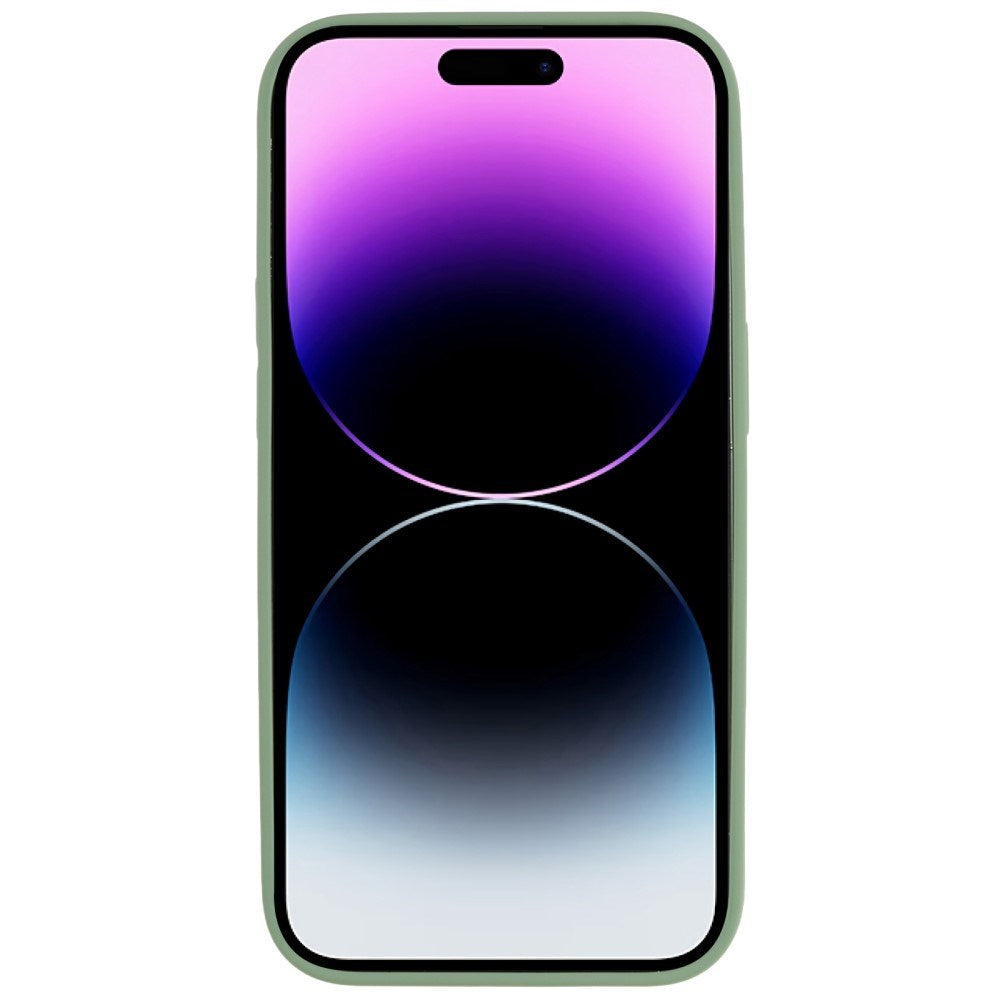 EIDERWOOD iPhone 14 Pro Max Fleksibelt Plast Mobil Cover - Lysegrøn