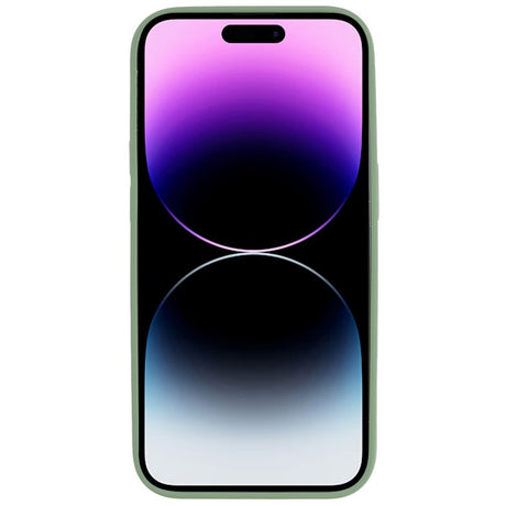 EIDERWOOD iPhone 14 Pro Max Fleksibelt Plast Mobil Cover - Lysegrøn