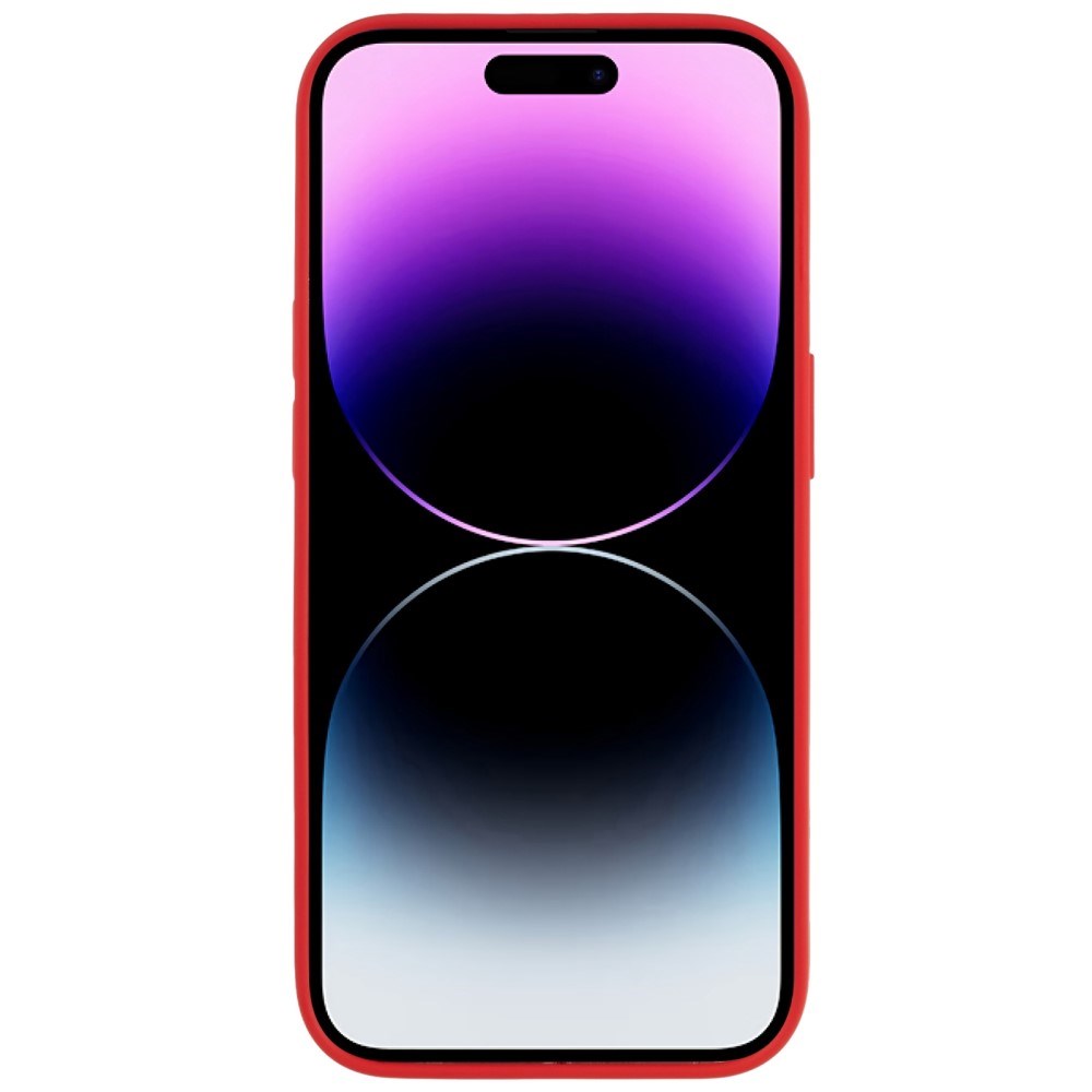 EIDERWOOD iPhone 14 Pro Max Fleksibelt Plast Mobil Cover - Rød