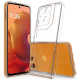 EIDERWOOD - Motorola Moto G15 Power Fleksibelt Plastik Cover - Gennemsigtig
