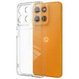 EIDERWOOD - Motorola Moto G15 Power Fleksibelt Plastik Cover - Gennemsigtig